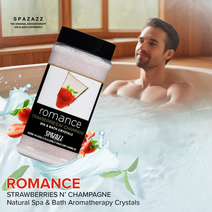 Spazazz Romance Strawberries n' Champagne Hot Tub Spa Fragrance