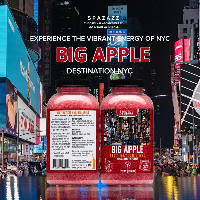 Spazazz Destination: NYC Hot Tub Spa Fragrance