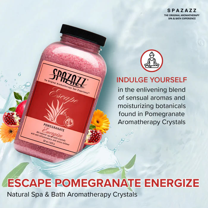 Spazazz Escape Pomegranate Hot Tub Spa Fragrance
