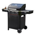 Norfolk Grills Atlas Gas Cooker BBQ with Cabinet & Side Burner